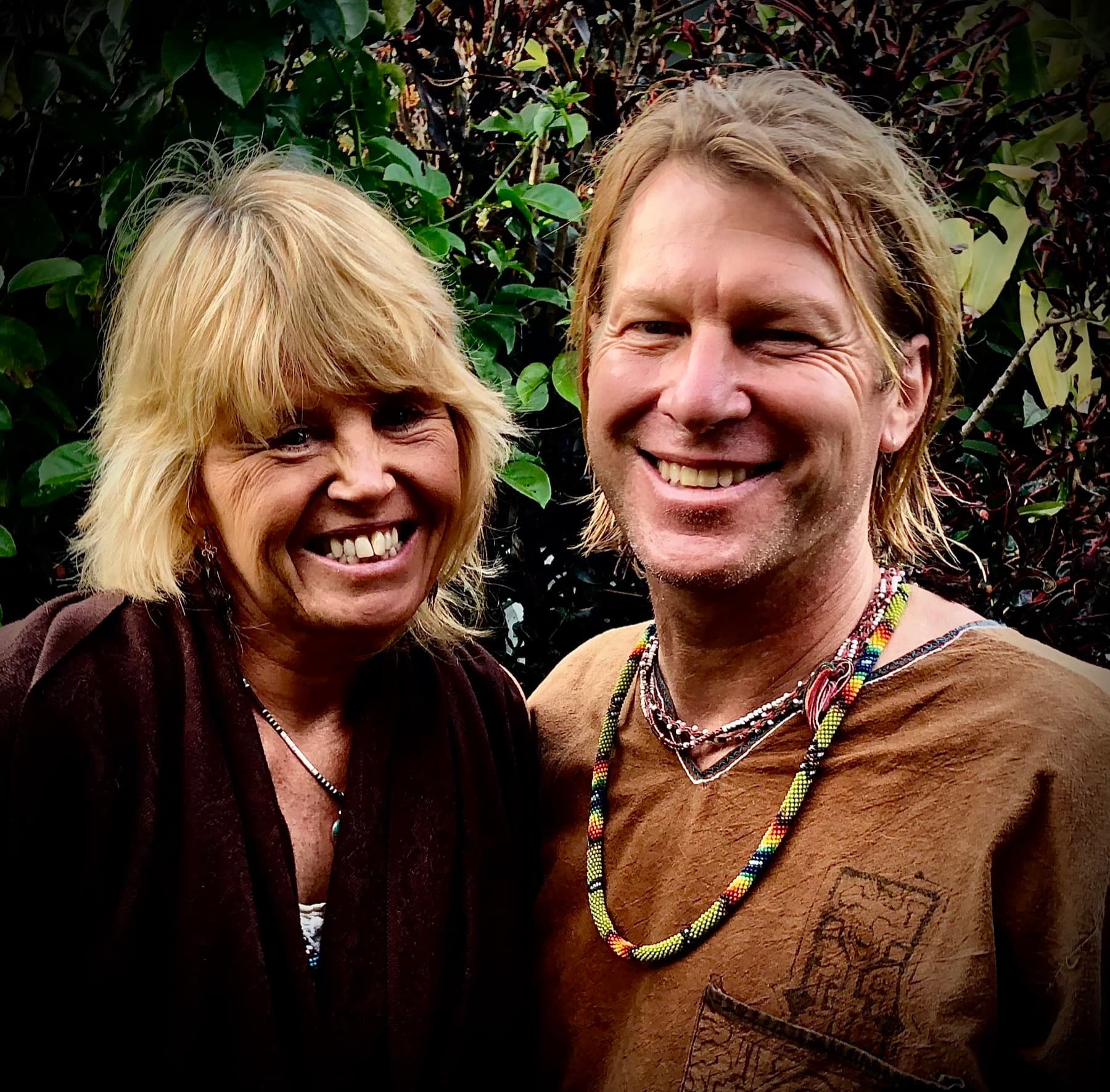 Gray and Victoria at Coco Wasi