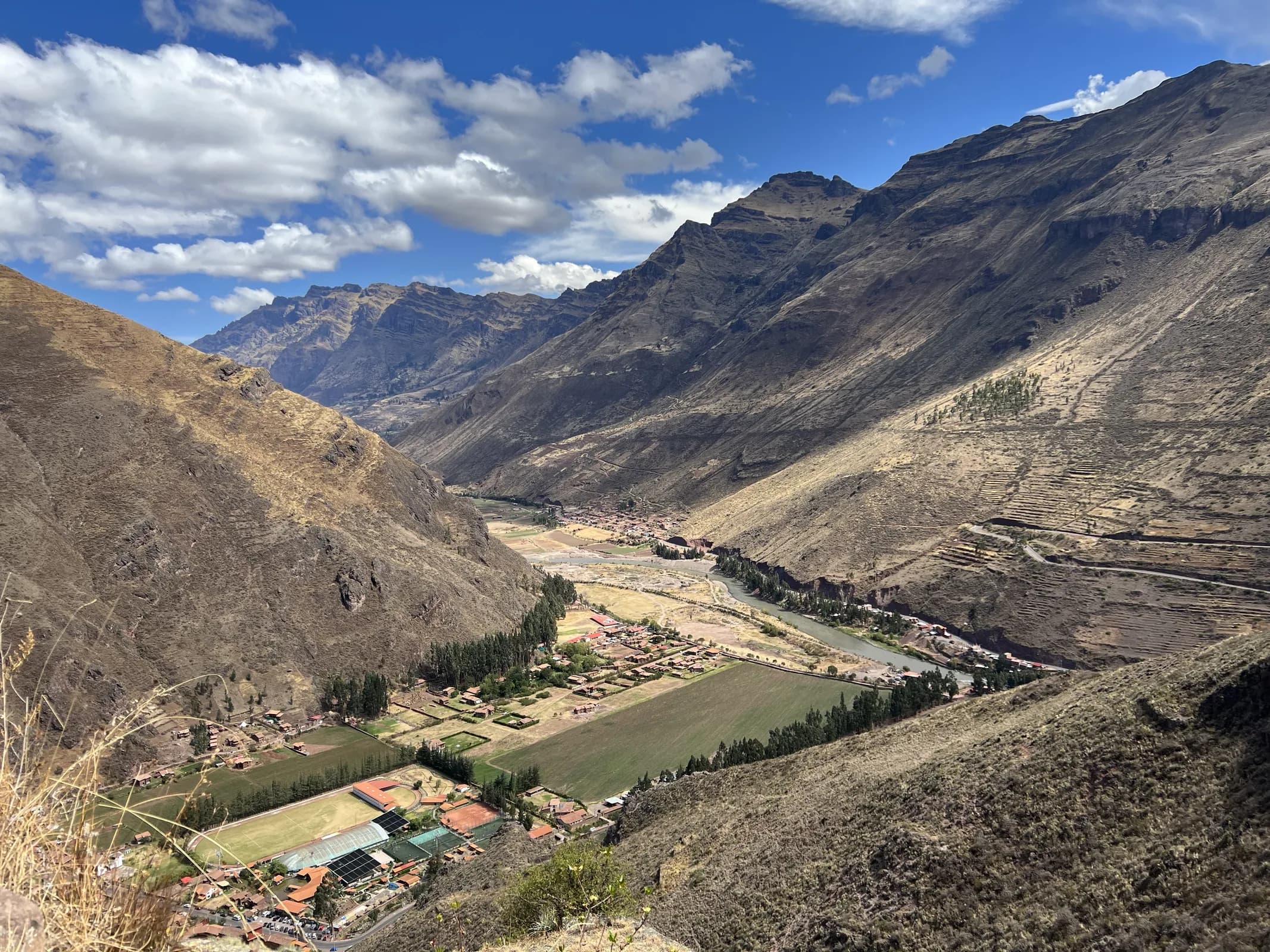 Sacred Valley mountains in Peru
